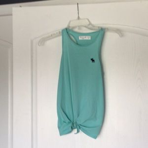 Like new front knotted tank by Abercrombie kids size 13/14